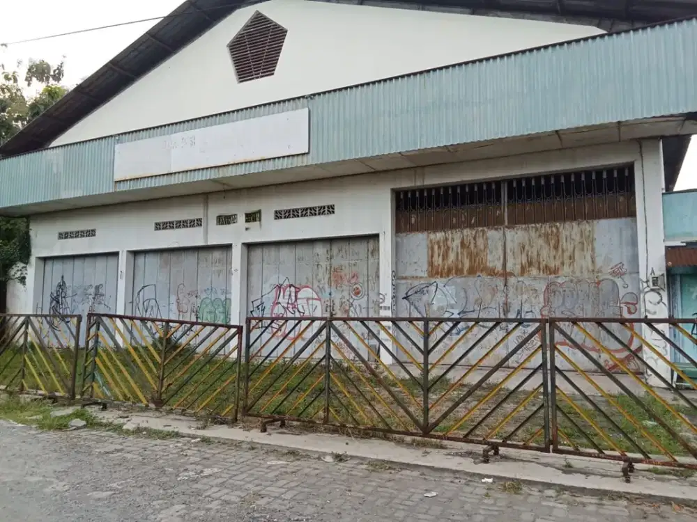 DISEWAKAN GUDANG LOKASI STRATEGIS SOMOPURAN JL SOLO - JOGJA KLATEN