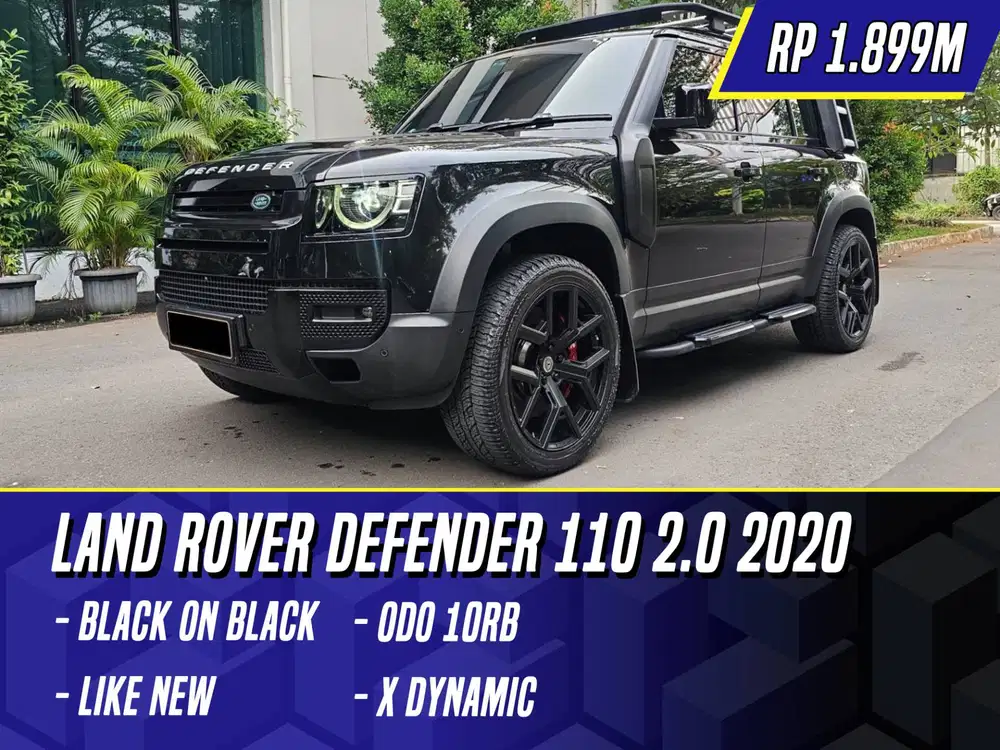 Land Rover Defender 110 X Dynamic 2.0 2020 Black Hitam P300