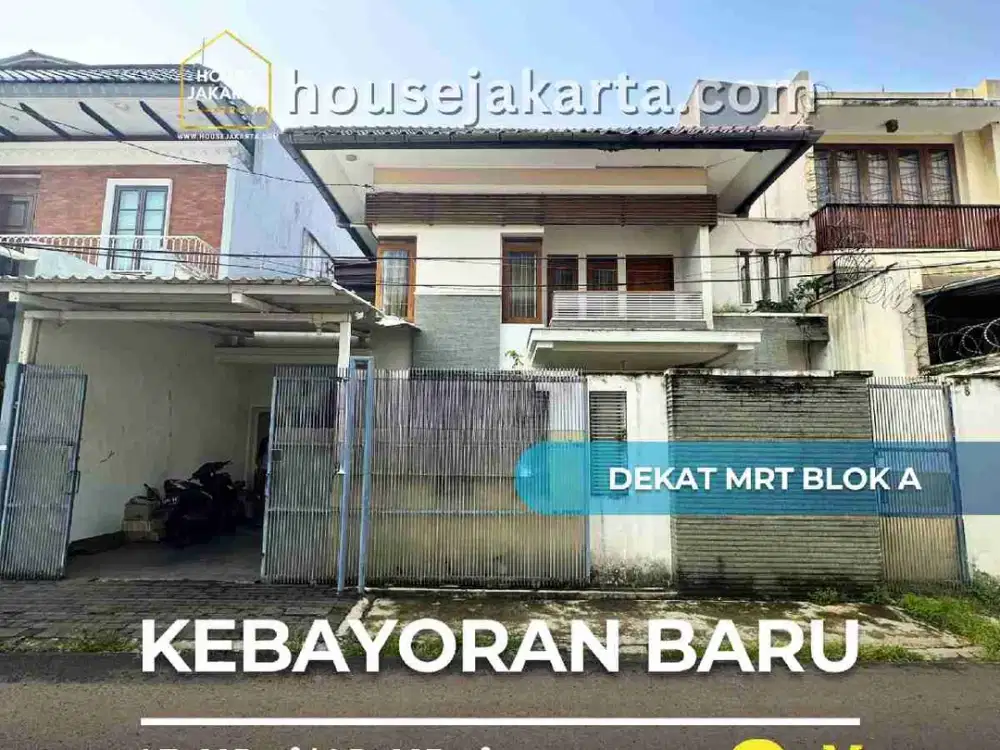 Rumah Kebayoran Baru Cocok Untuk Hunian atau Kost