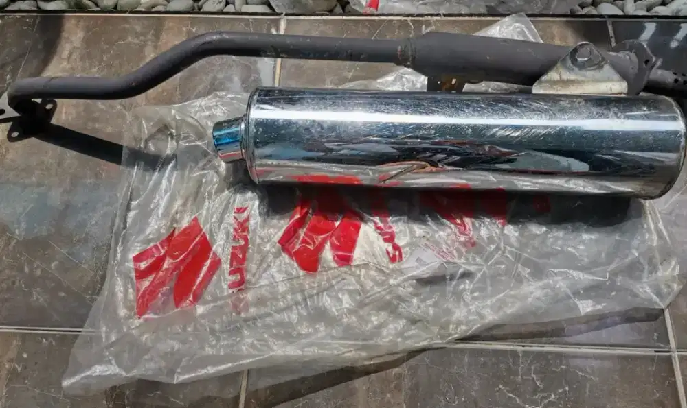 Silencer knalpot suzuki axelo