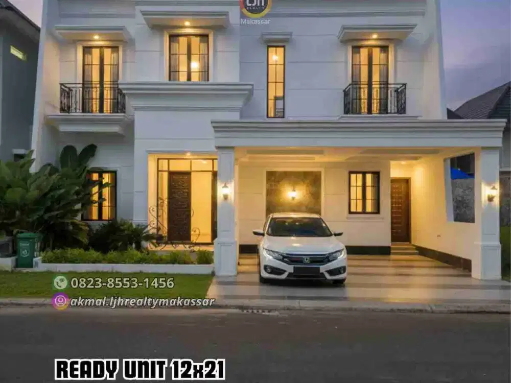 Rumah Mewah American Classic 12x21 Citraland Tallasa City Makassar
