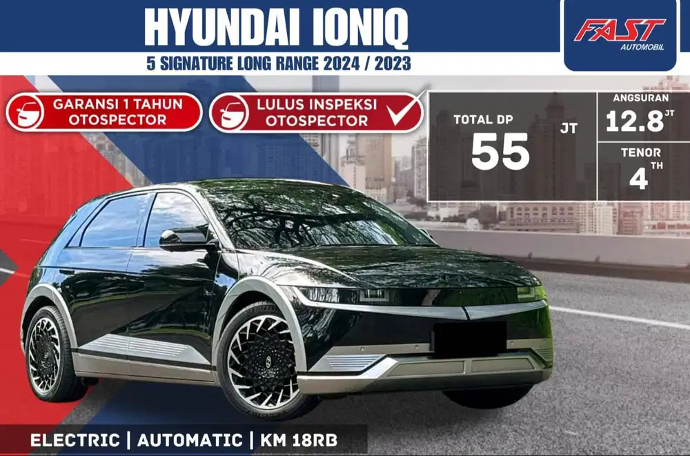 HYUNDAI IONIQ 5 SIGNATURE 2023 LONG RANGE PANORAMIC LOW KM.27RB & LIKE