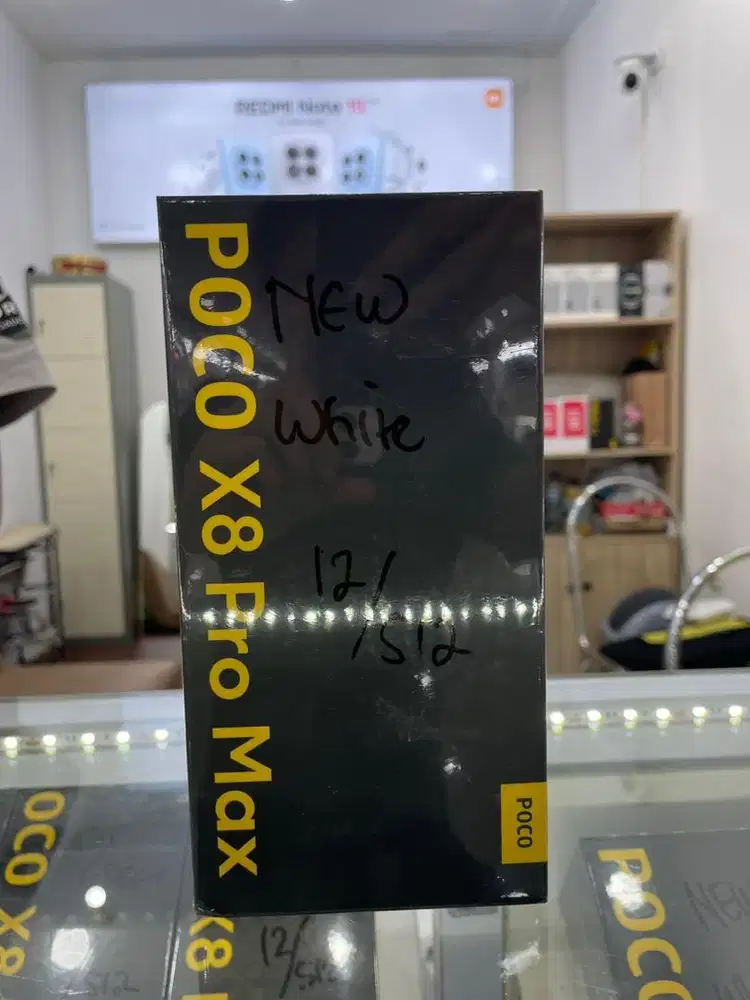 POCO X8 PROMAX 12/512GB BISA CICILAN SAMPAI 24BULAN TANPA DP