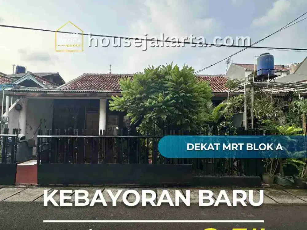 Rumah Panglima Polim Prime Area Kebayoran Baru
