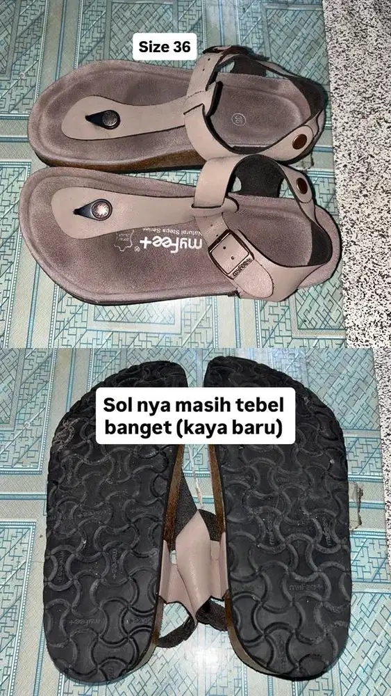Sandal myfeet second ori