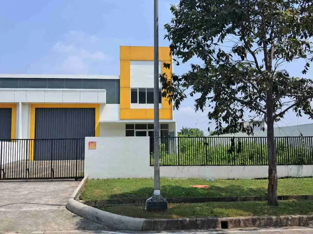 Gudang Baru Siap Pakai dikawasan Industri Jababeka Cikarang Bekasi
