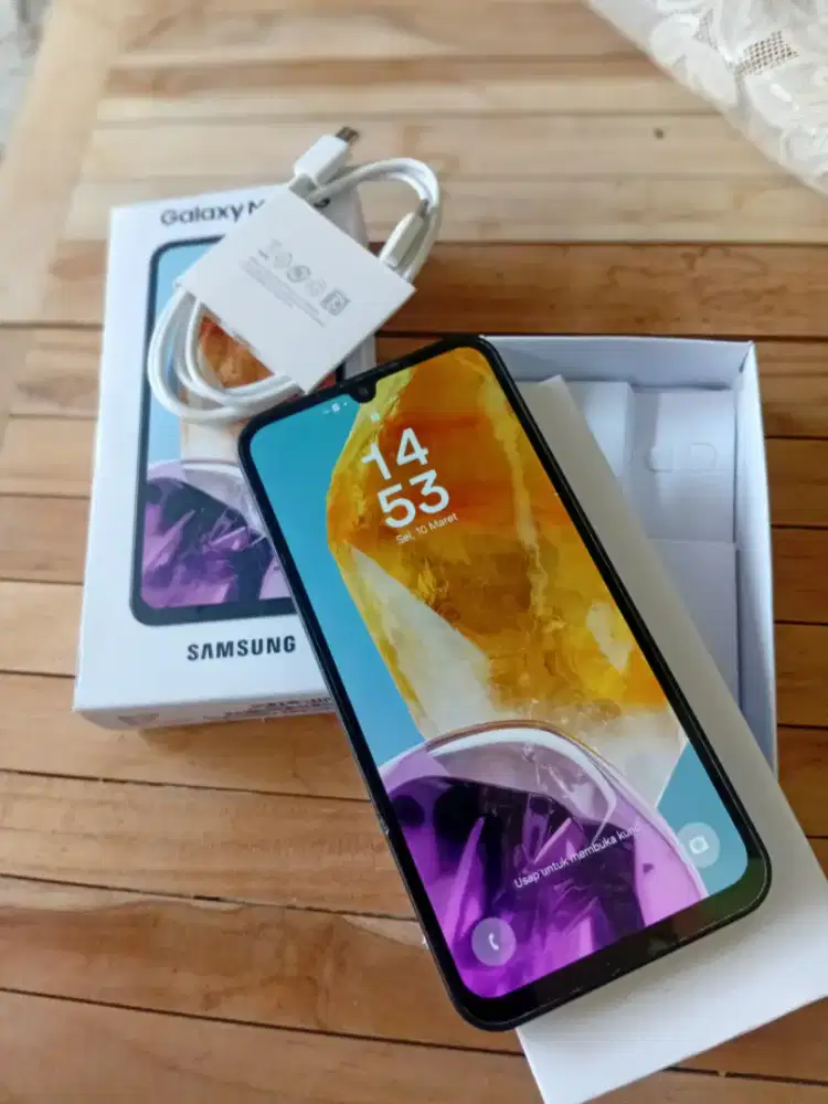 Samsung M15 5g 6/128 Fulset no adapt