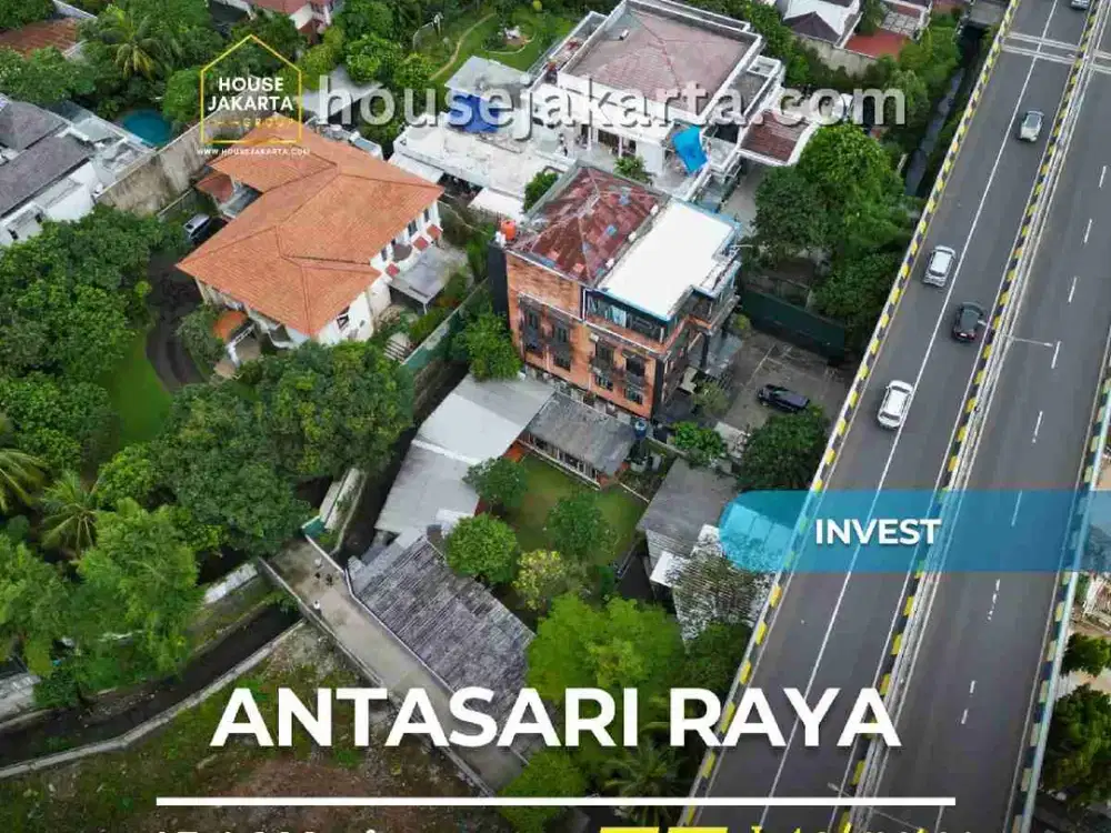 Tanah Komersial Antasari Raya Strategis Dekat Kemang, Brawijaya