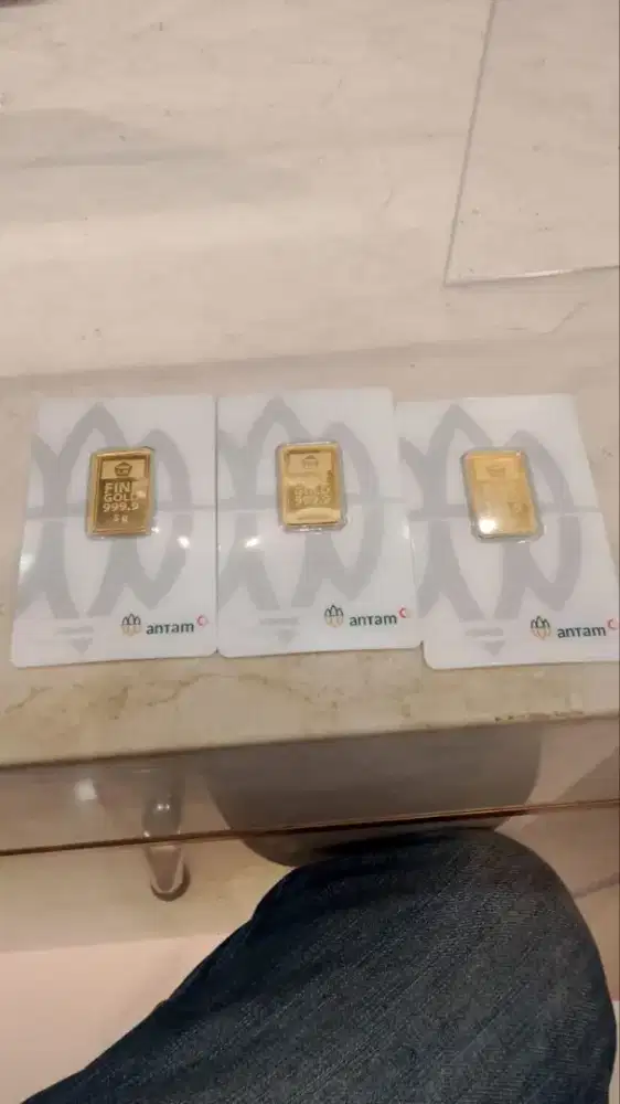 Ready Antam 5 gram pecahan