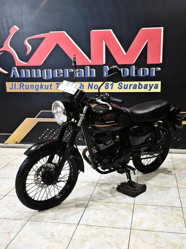 Kawasaki W 175 SE Black Edition TH 2018 super kencang