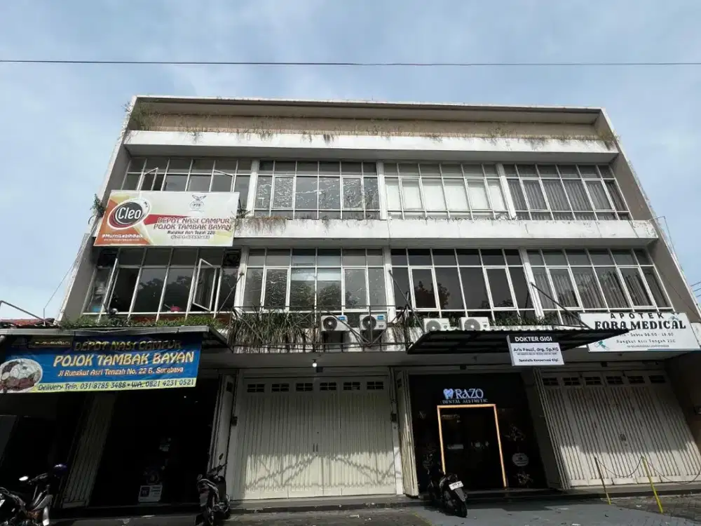 Dijual/ Disewakan ruko rungkut asri tengah