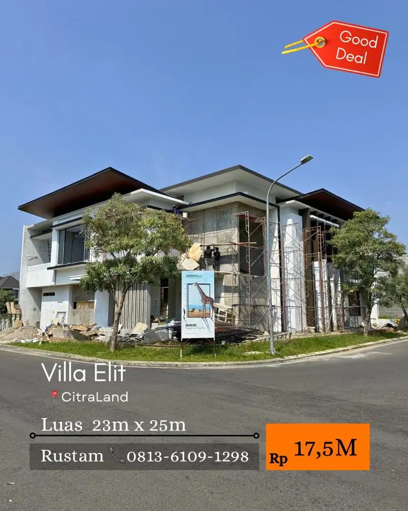 Villa hook Citraland gama city medan