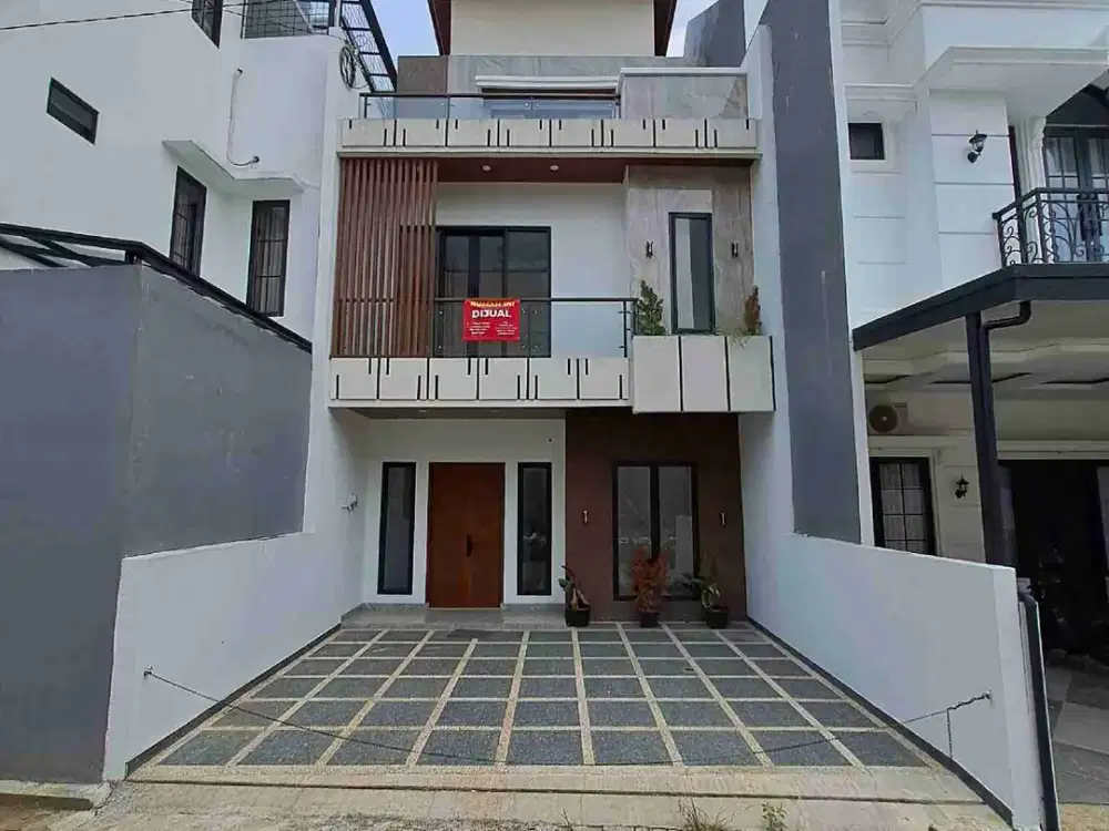 Jual Cepat Rumah Modern Kontemporer 3 Lantai Di Kahfi 2 Jagakarsa Jakarta Selatan