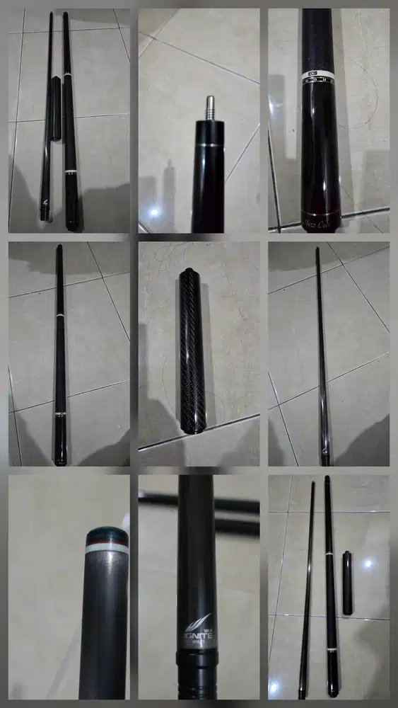 DIJUAL CEPAT fullset stick Billiard