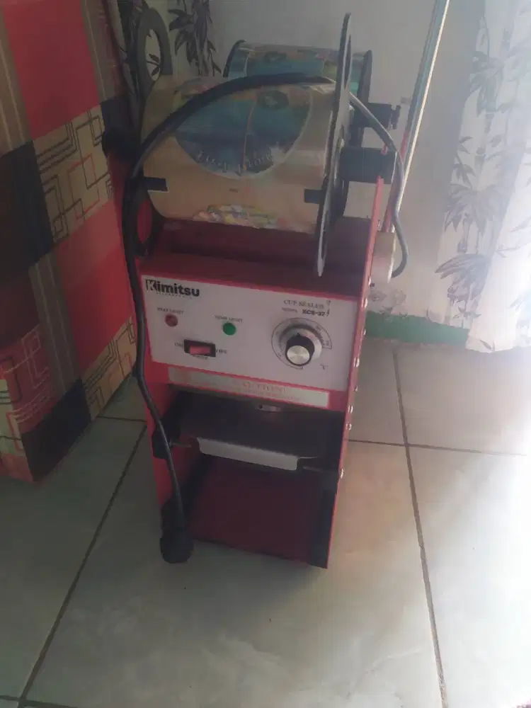 Alat press gelas plastik merk Kimitsu