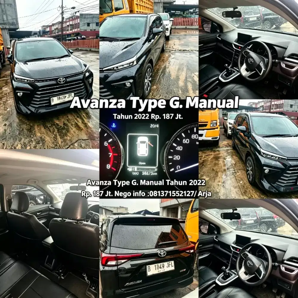 Avanza Type G. Manual tahun 2023