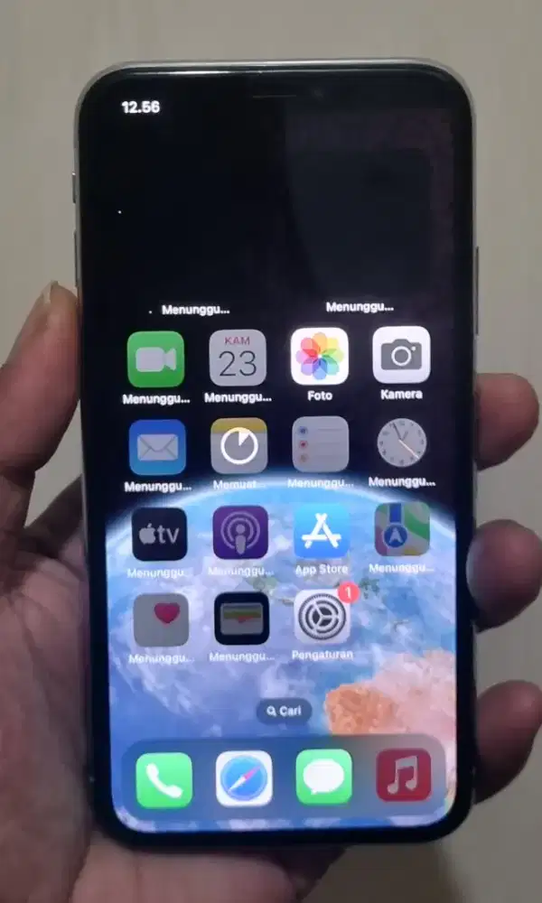 Iphone x 64gb unit kabel data