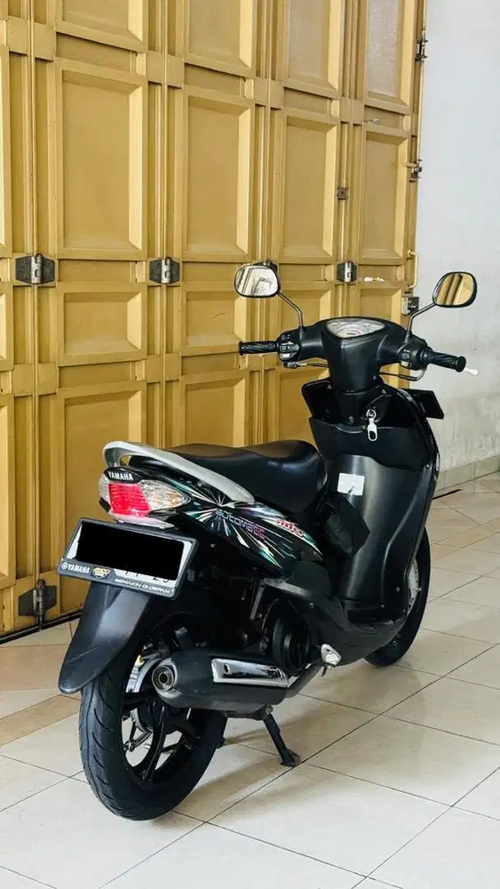 Yamaha Mio smile kilometer 10rb perak