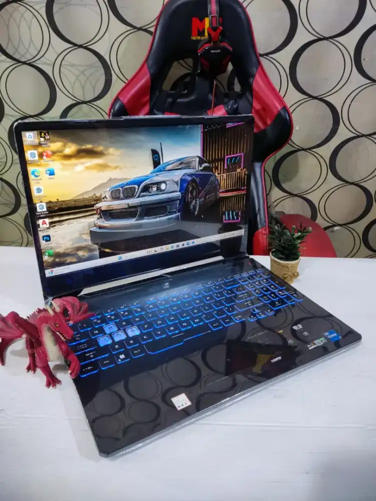 Laptop Gaming Asus TUF DASH F15 SSD 512Gb Core i5 RAM 8Gb NVIDIA RTX