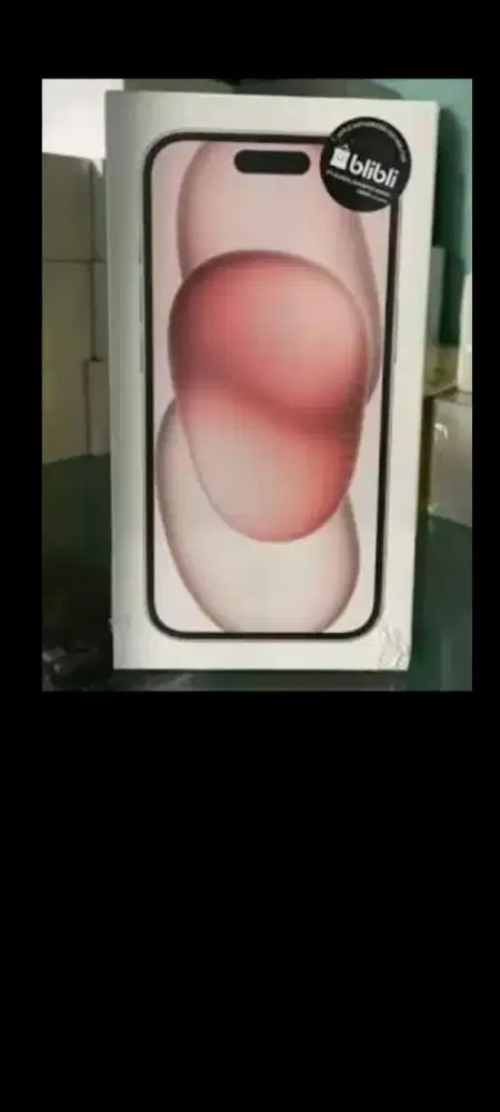 iPhone 15 pink BNIB garansi resmi tAm ibox GDN Blibli digimap
