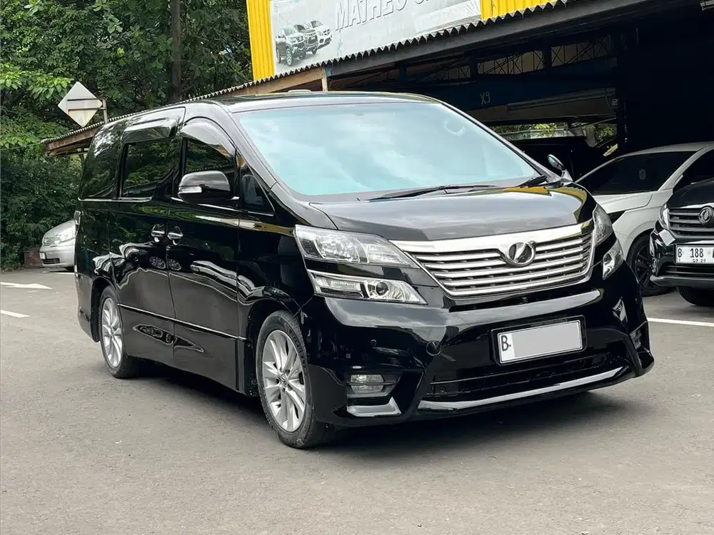 TERMURAH!! TOYOTA VELLFIRE 2.4 AT HITAM 2009