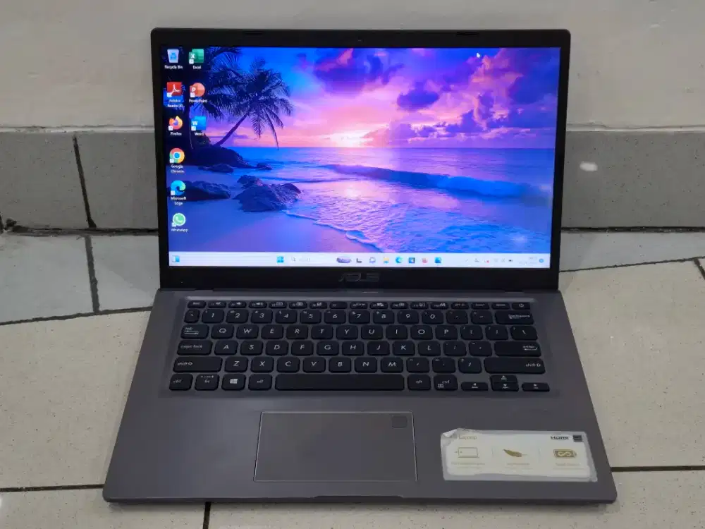 Laptop Asus vivoBook X415JAB  Intel core i3-1005G1/Ram 4GB/SSD 512GB