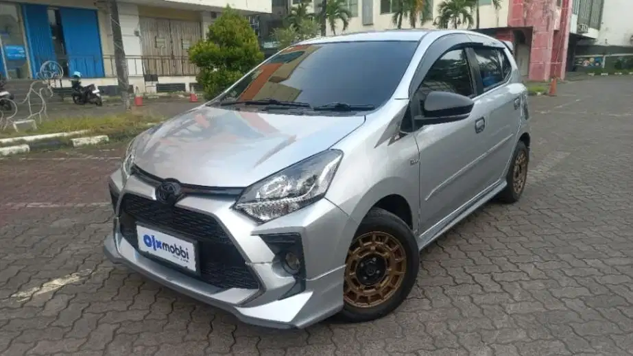 DP MURAH - Toyota Agya 1.2 G Bensin AT 2021 Silver