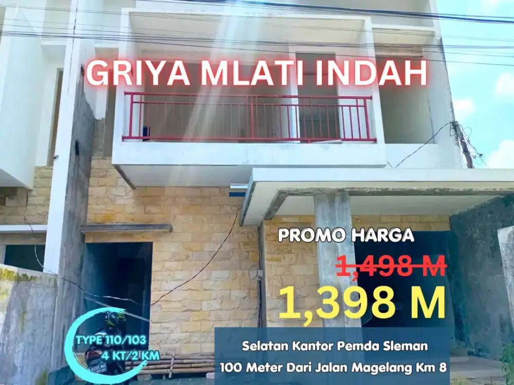 Promo Ratusan Juta! Hunian Ini Hanya 100 Meter Dari Jl. Magelang