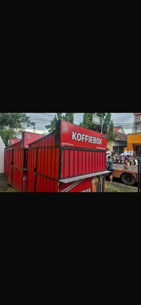 Kontainer, rombong bekas