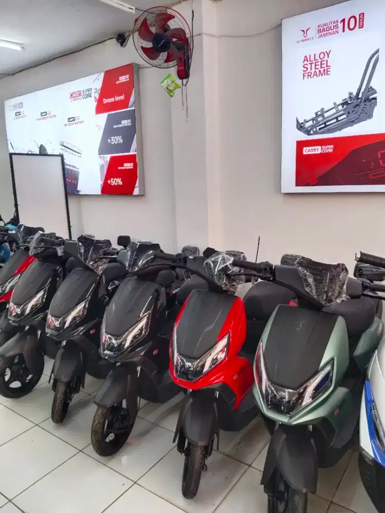 UWINFLY D66A sepeda listrik