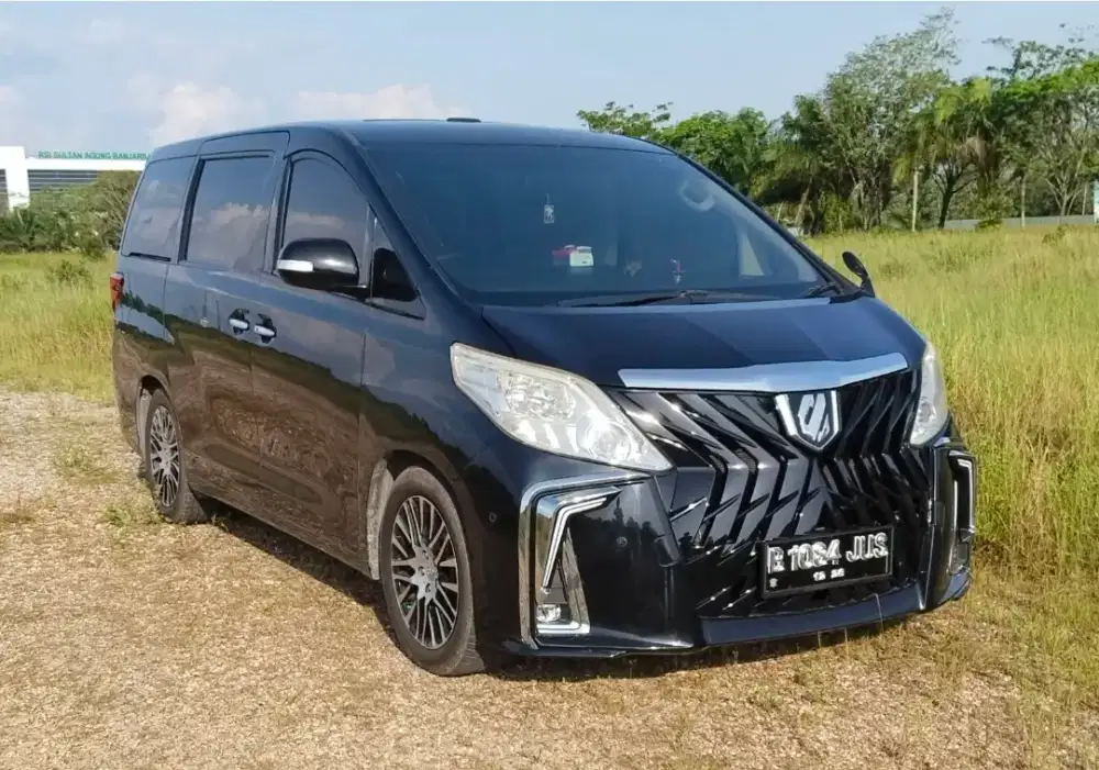 Alphard 2010 type G upgrade model 2023 mewah