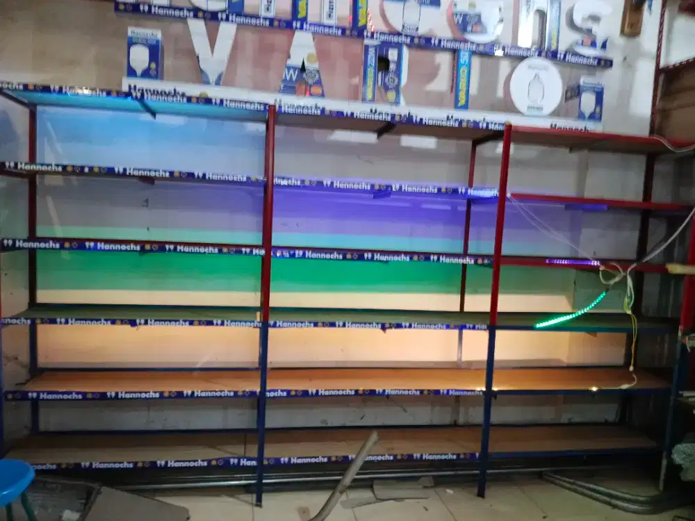 Rak barang besi.. 3 meter