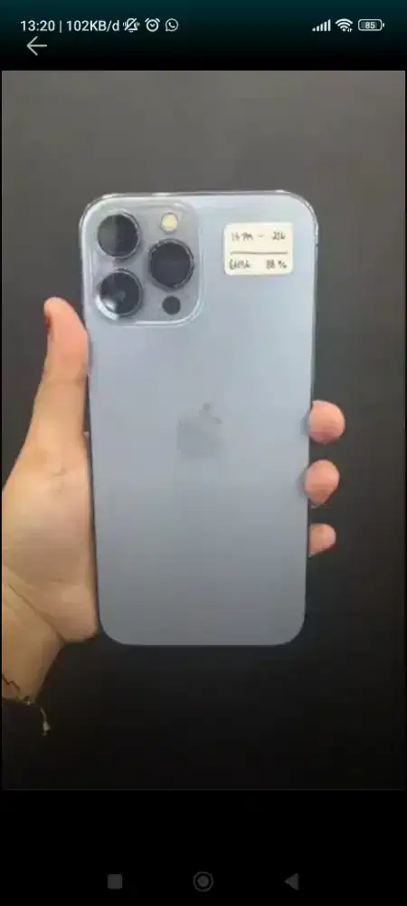 Iphone 13 pm  128 gb