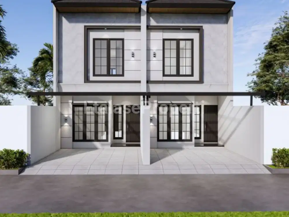 Dijual rumah baru gress klampis semolo barat