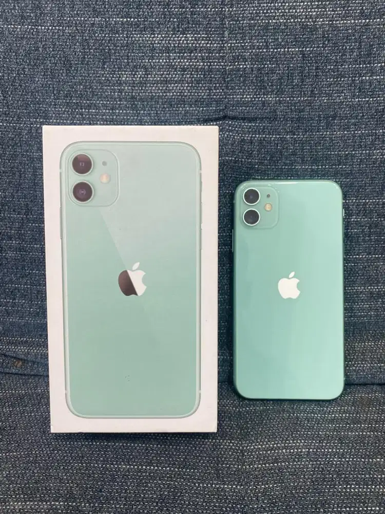 IPHONE 11 128GB ALL OPP WARNA GREEN MULUS