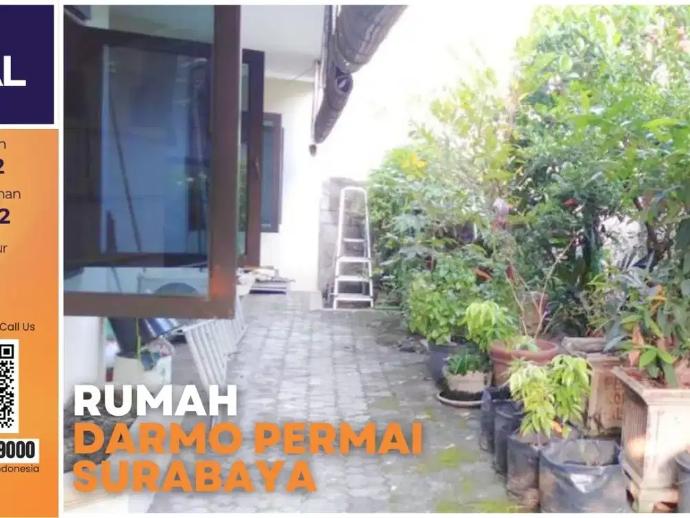 Rumah Hook Darmo Permai Surabaya – 351 m², SHM, Lokasi Premium Jarang Ada