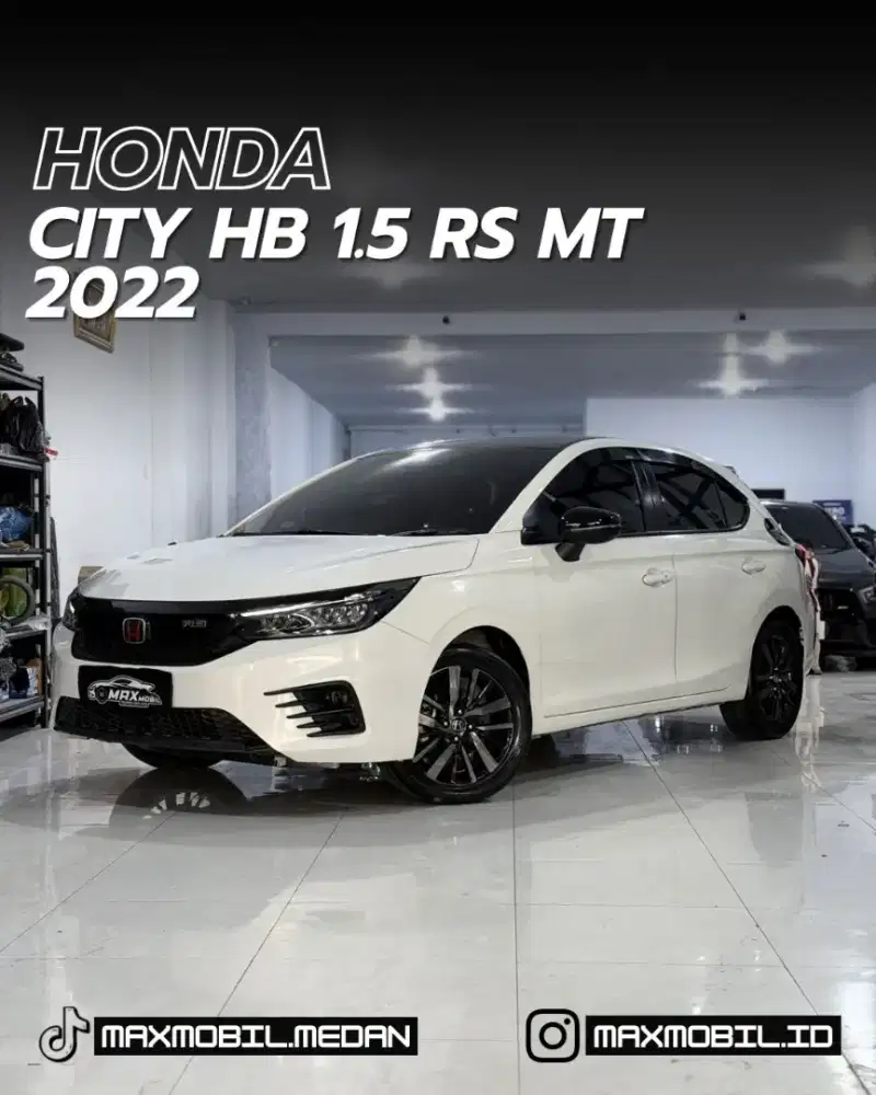 [ODO 22RB‼️] HONDA CITY 1.5 RS HB MANUAL 2022 pemakaian 2023