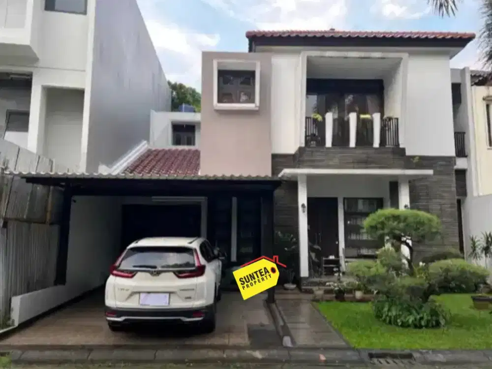 Best Deal Bintaro Sektor 9 Tangerang Selatan! Rumah Luas 196 m², Private Pool, 4+1 KT – SHM (im)