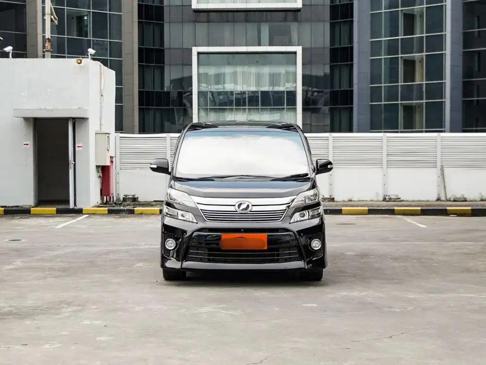 Vellfire 2.4 Z Audioless 2012