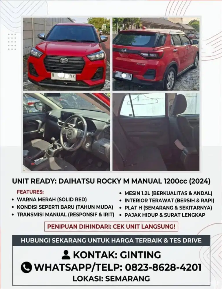 Daihatsu Rocky 1.2 MT 2024