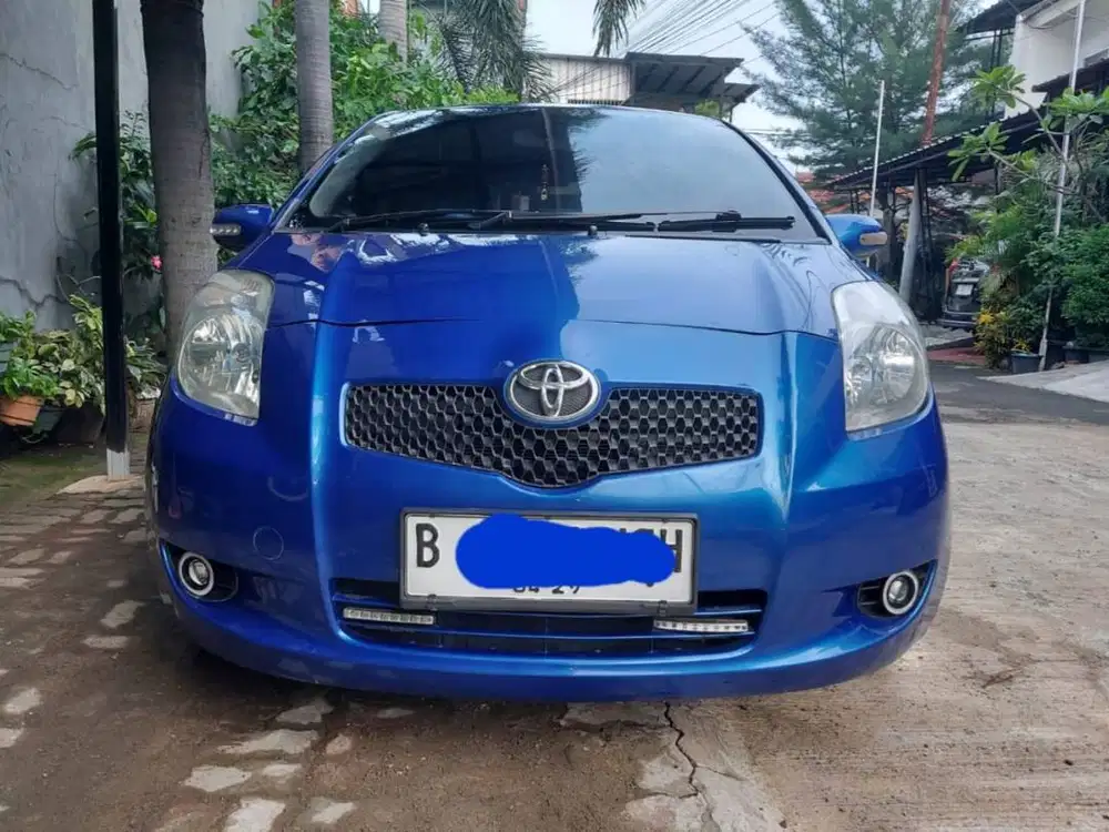 (Cash Termurah) Toyota Yaris 1.5 J 2008 Biru Automatic
