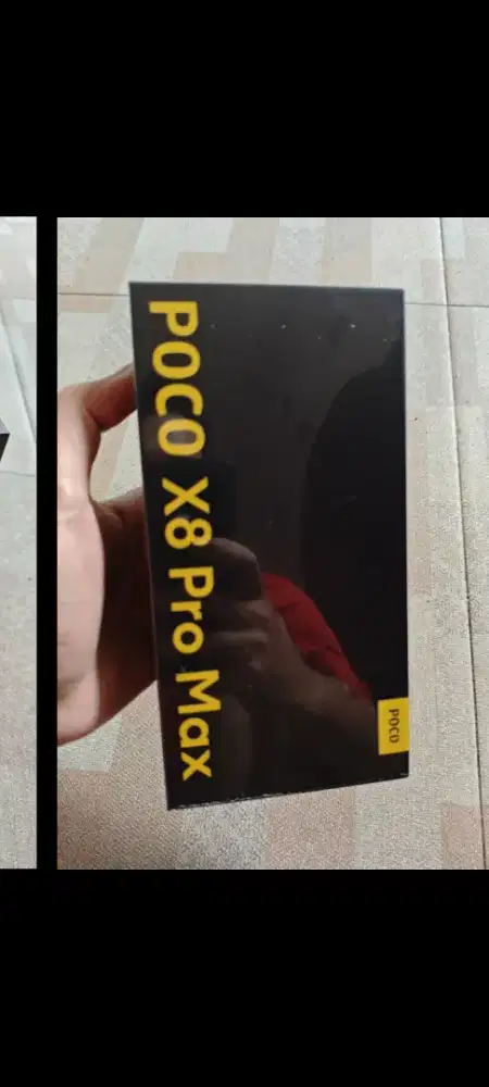 Xiaomi poco X8 pro max 512gb ram 12gb 5G dan12/256 garansi resmi