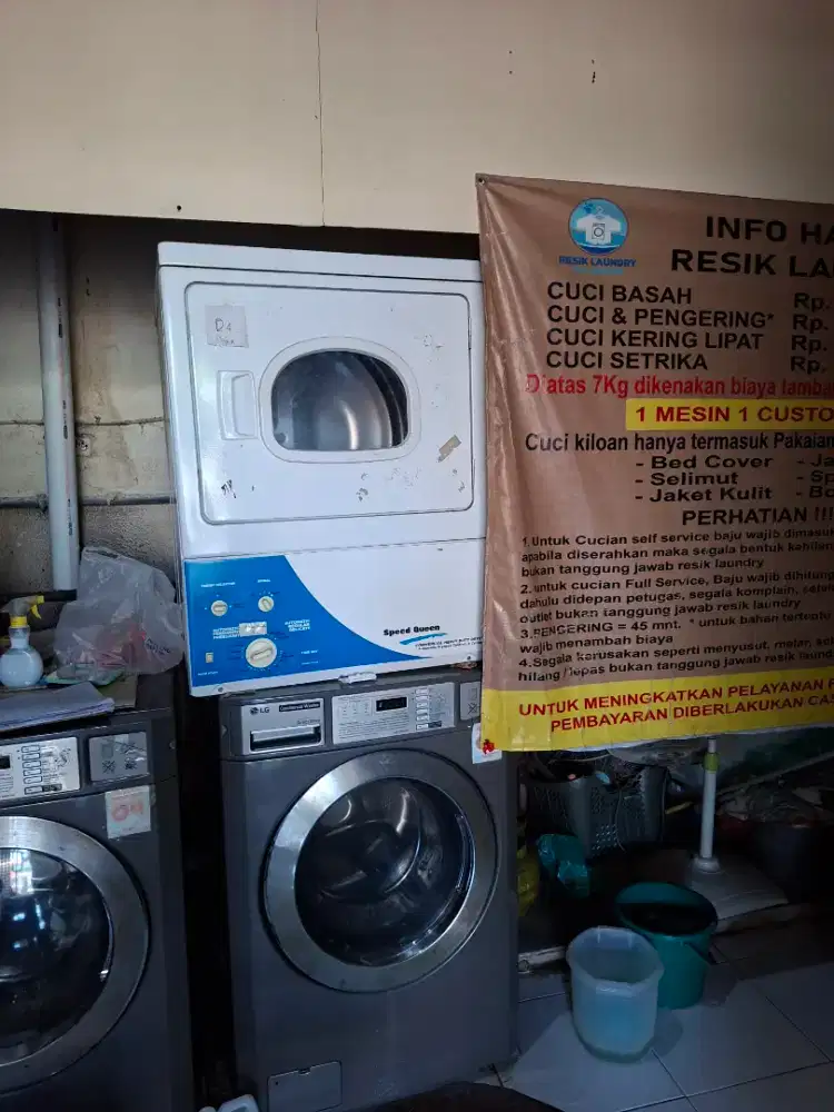 Jual mesin laundry Comercial LG n Dryer borongan super murah!!! Gercep
