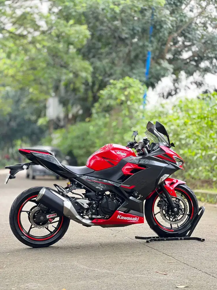 KM LOW! KAWASAKI NEW NINJA 250 FI ABS MDP KEYLESS 2019 MERAH PAJAK ON