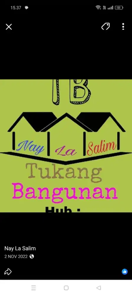 Tukang Bangunan (maju lancar)