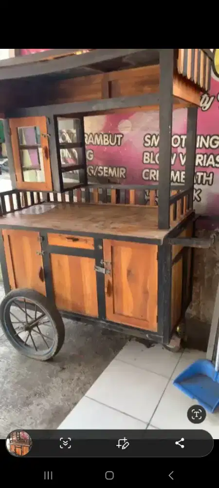 Gerobak jualan roda 3