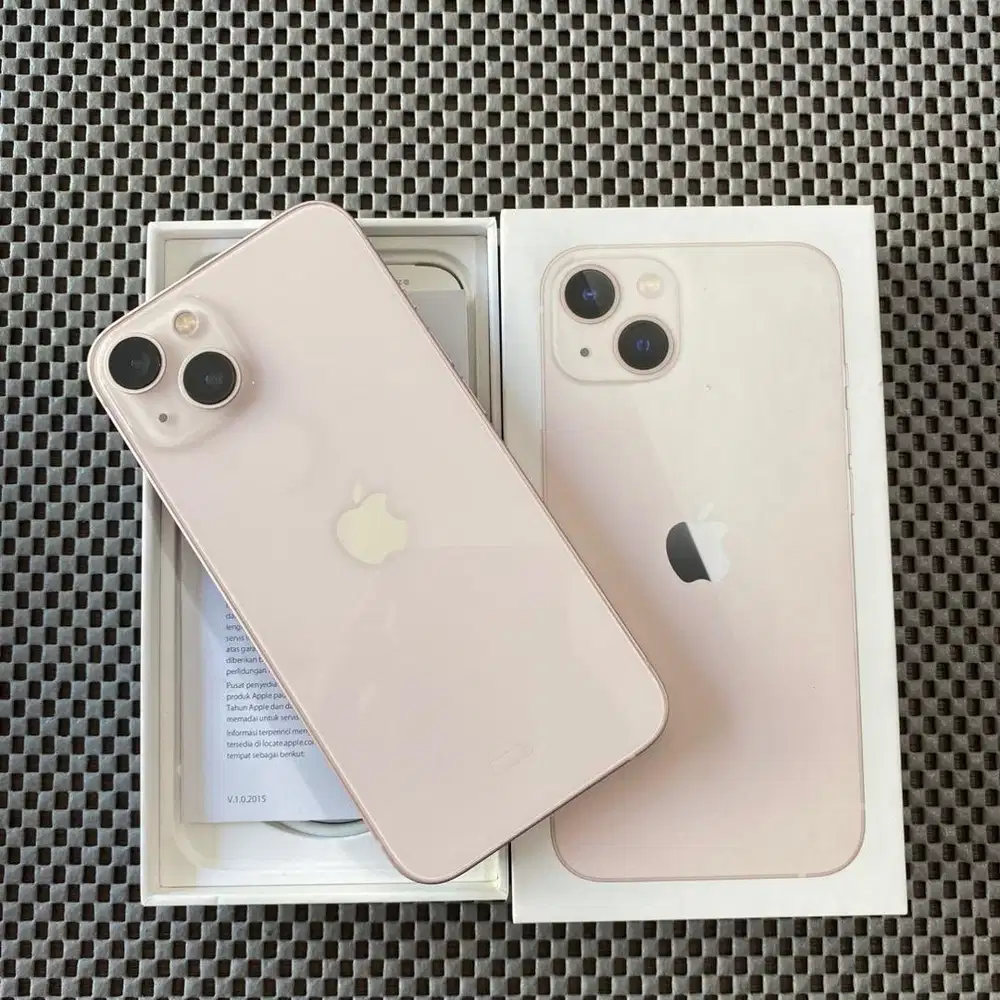 iPhone 13 128GB Pink Garansi Resmi iBox