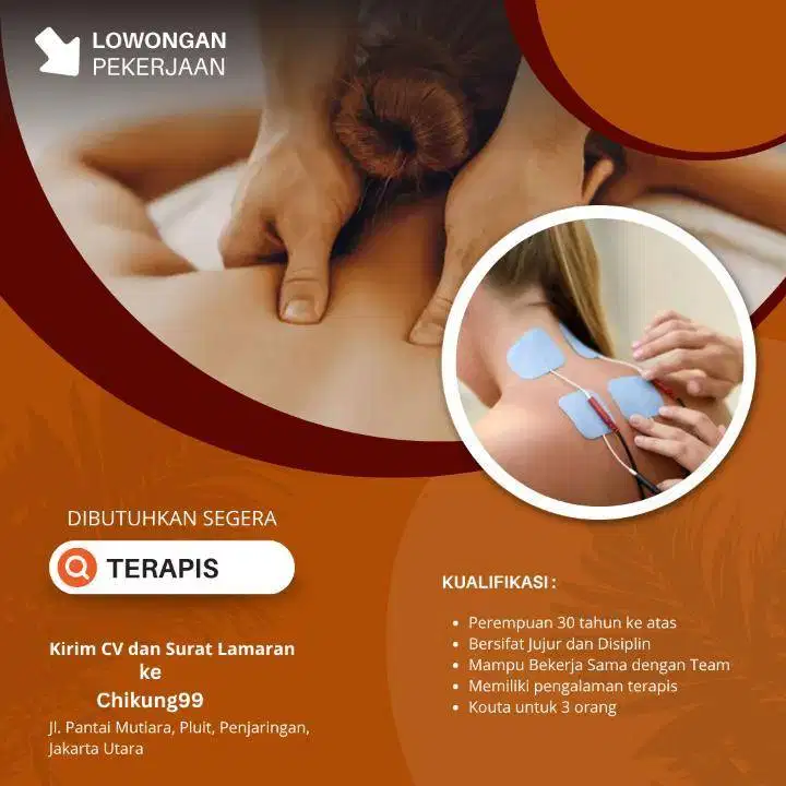 Lowongan kerja terapis