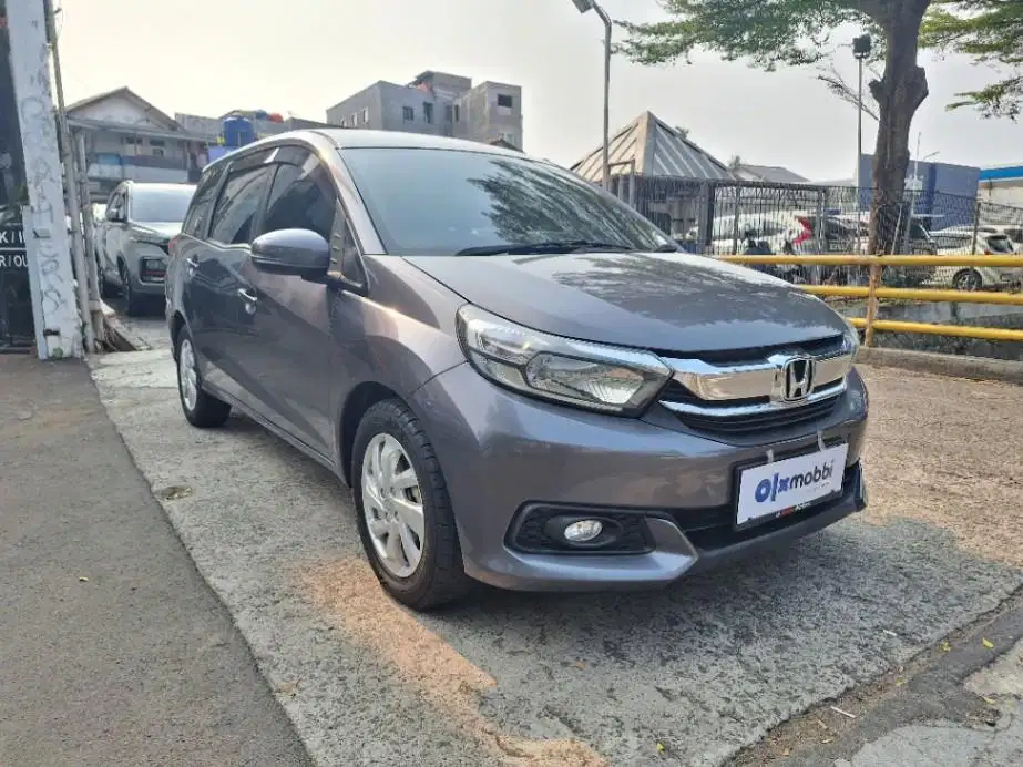 DP MURAH Honda Mobilio 1.5 E Bensin-AT 2017 Abu-Abu CJUWB
