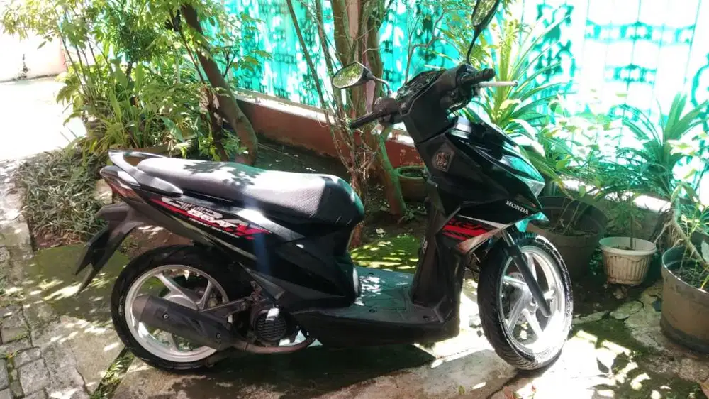 Honda Beat Sporty FI 2021 – Plat D, KM 34 Ribuan, Siap Pakai, Irit & T